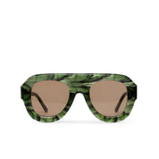 CINVINI - AVIATOR GREEN SUNGLASSES
