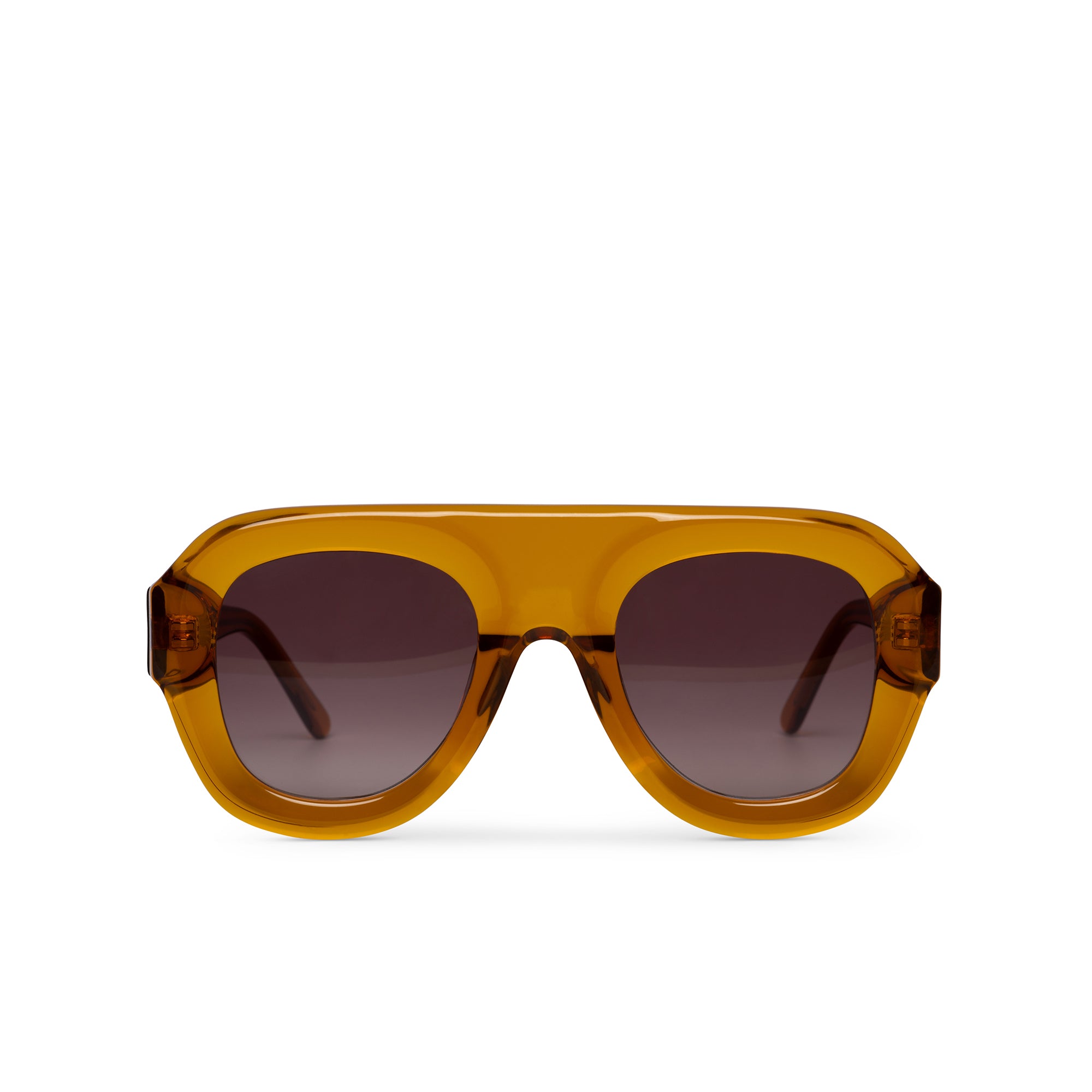CINVINI - AVIATOR ORANGE SUNGLASSES