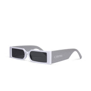 CINVINI - STATEMENT WHITE/GREY SUNGLASSES