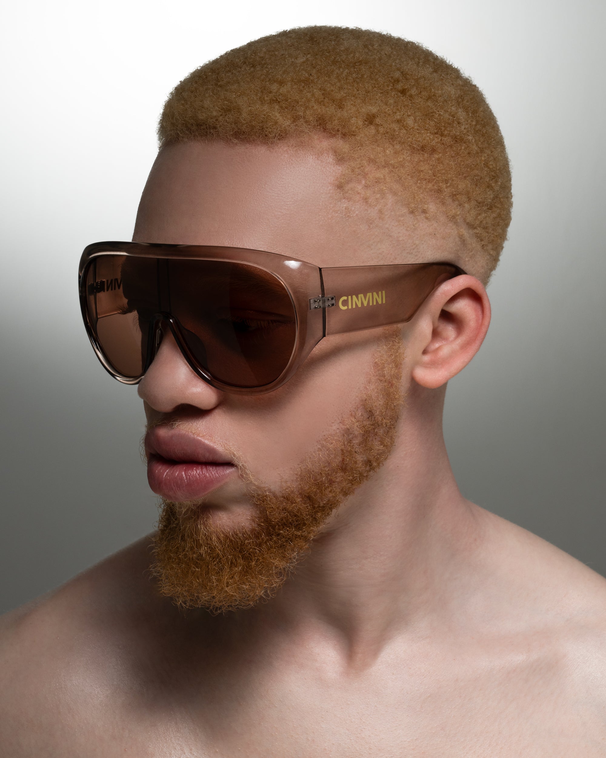 CINVINI - ALTER EGO TEA ROSE SUNGLASSES