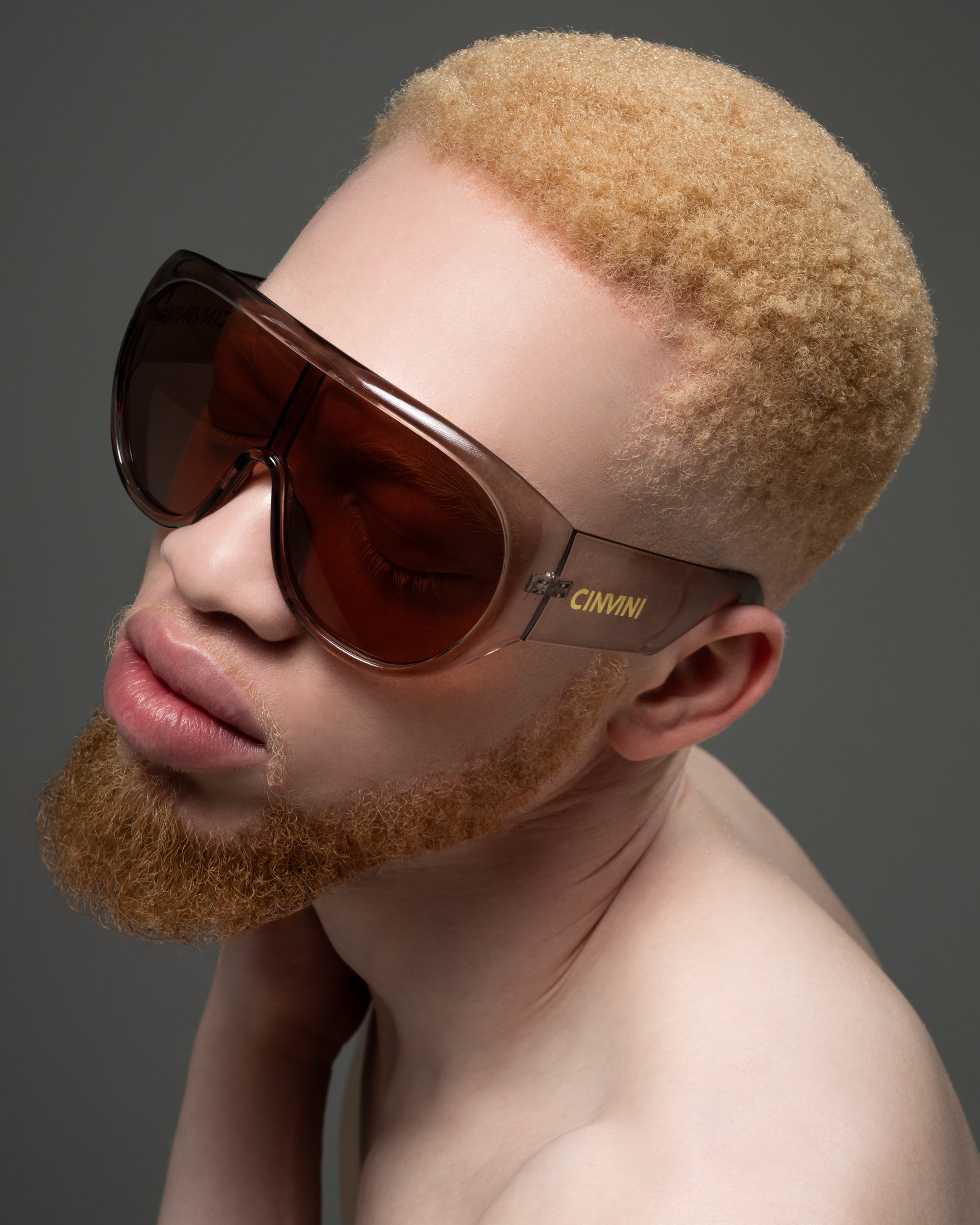 CINVINI - ALTER EGO TEA ROSE SUNGLASSES