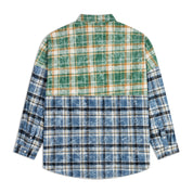 CINVINI - GREEN NAVY SHIRT