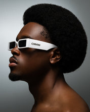 CINVINI - STATEMENT WHITE NO.2 SUNGLASSES