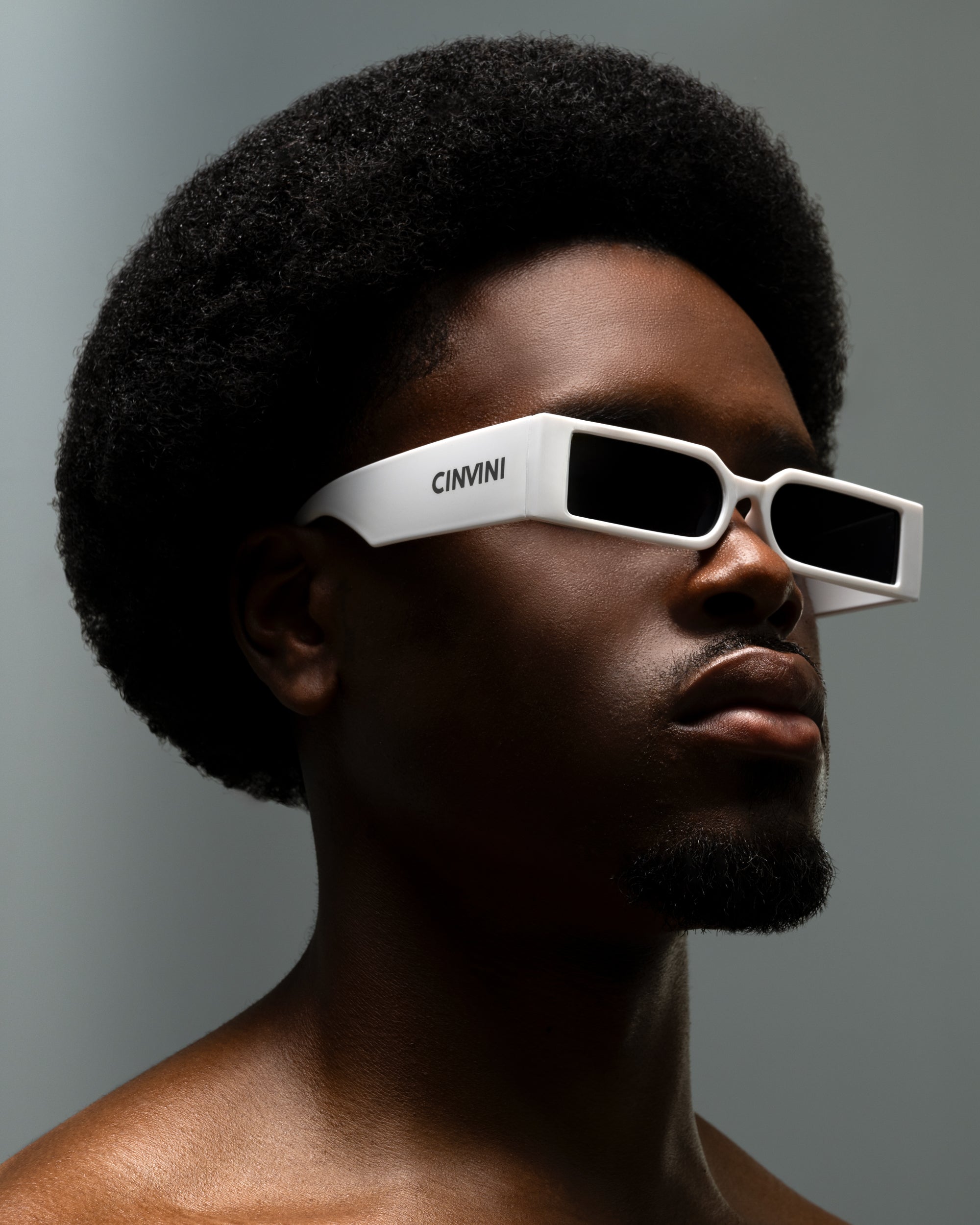 CINVINI - STATEMENT WHITE NO.2 SUNGLASSES