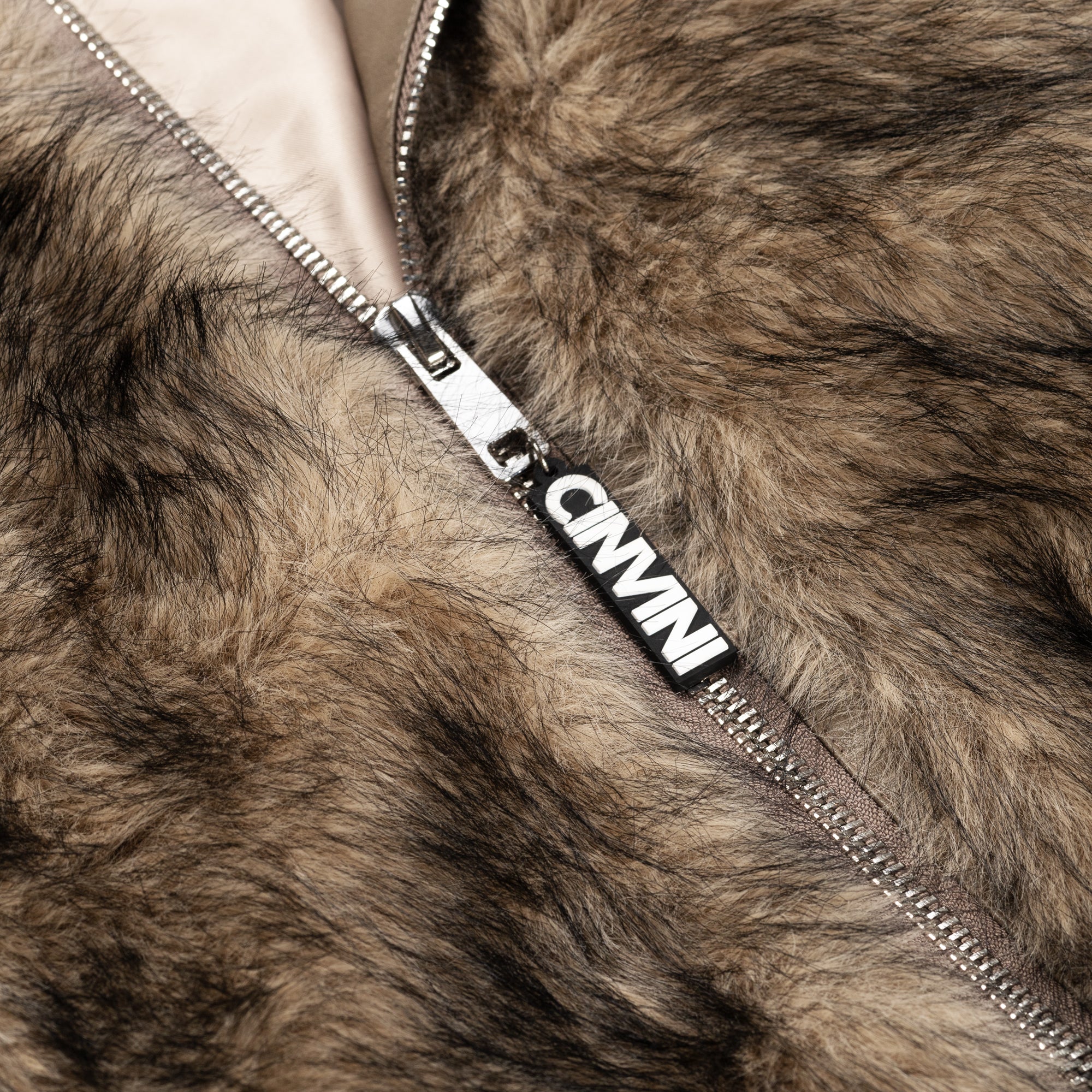 CINVINI - BEIGE FURBY JACKET