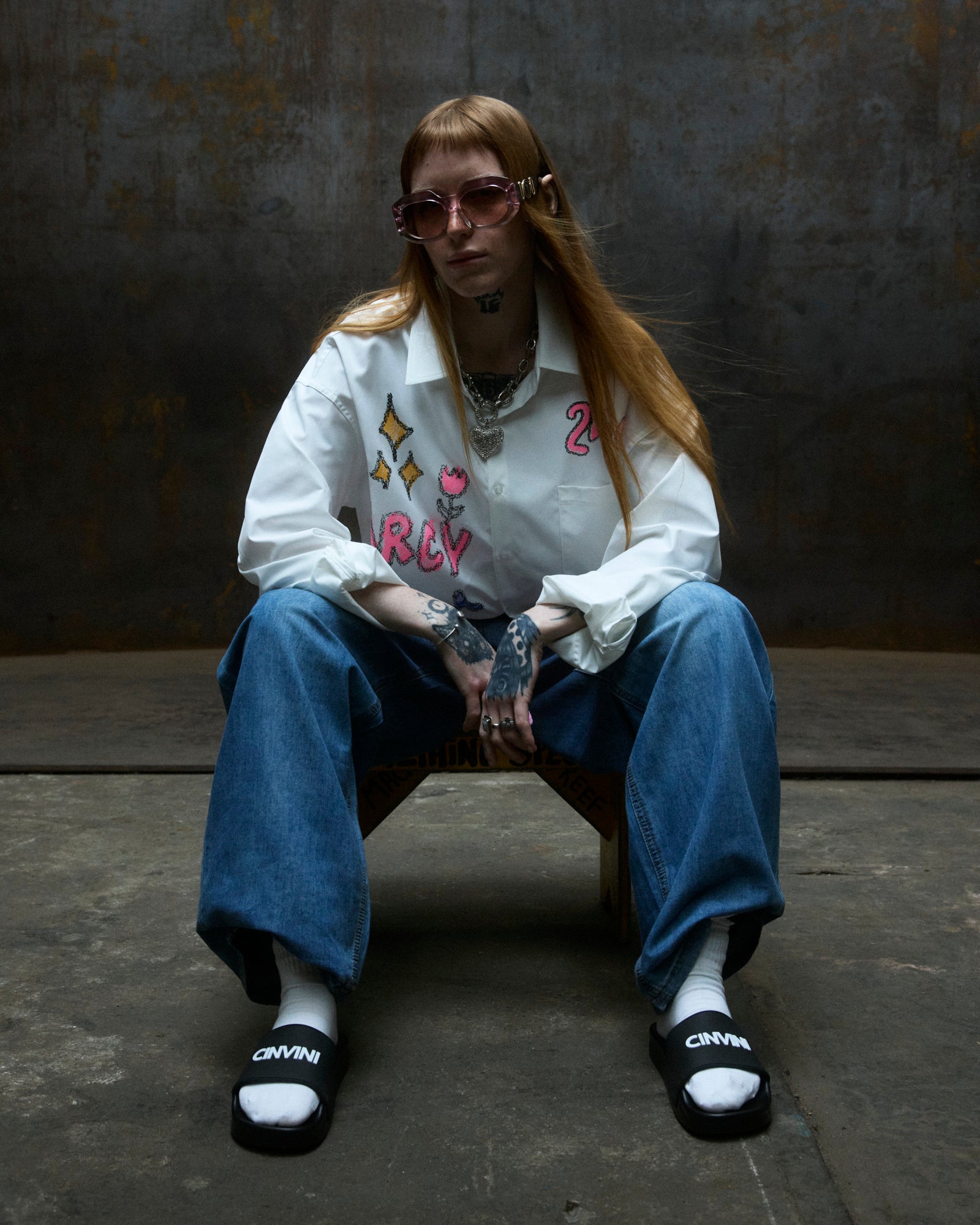 CINVINI - WHITE PLAYER SHIRT