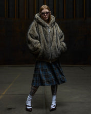 CINVINI - BEIGE FURBY JACKET