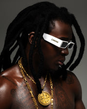 CINVINI - STATEMENT WHITE NO.1 SUNGLASSES
