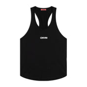 CINVINI - BLACK STRING TANK TOP