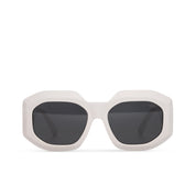 CINVINI x YURU - SQUARE CHUNKY WHITE SUNGLASSES