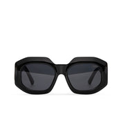CINVINI x YURU - SQUARE CHUNKY BLACK SUNGLASSES